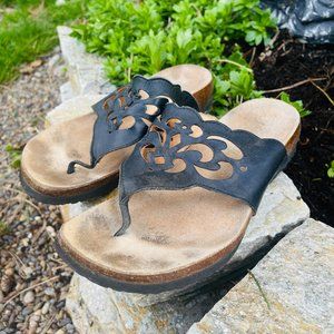 Think! Cut-out Sandals Sz 8